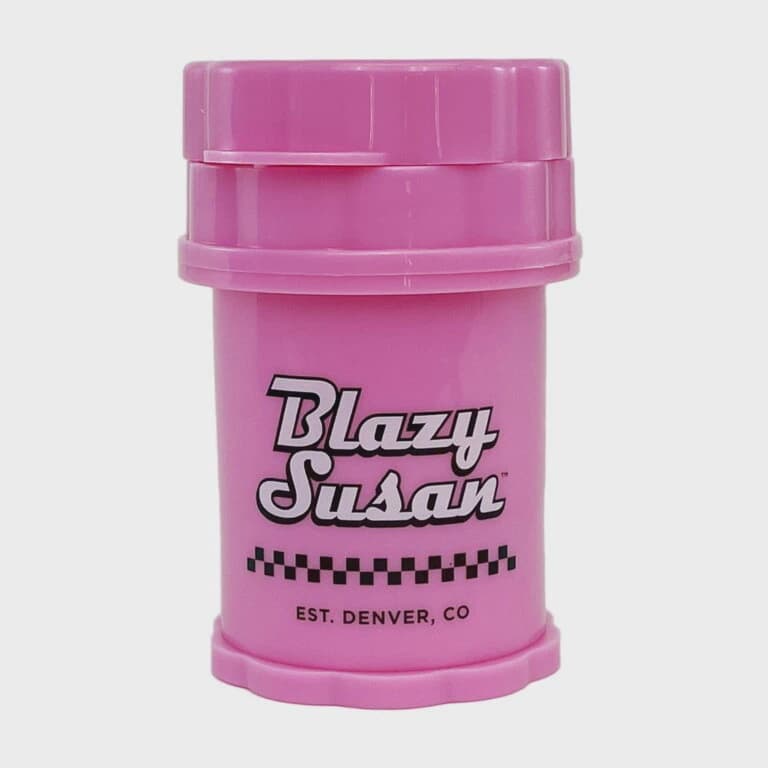 Blazy Susan X Herb Saver Large Grinder / Pink
