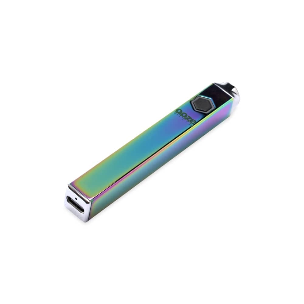 Ooze Quad Flex Temp Square 510 Battery w/ Charger |500mAh / Rainbow
