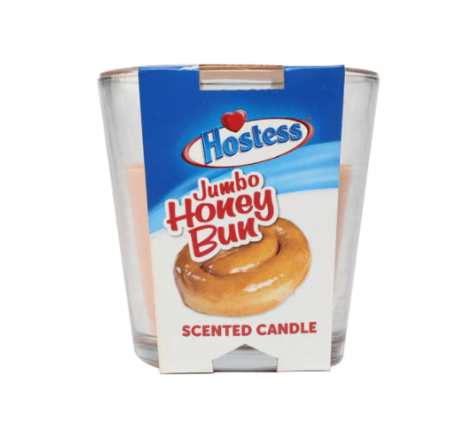 Hostess Triple Wick Scented Candle |3 Oz / Jumbo Honey Bun
