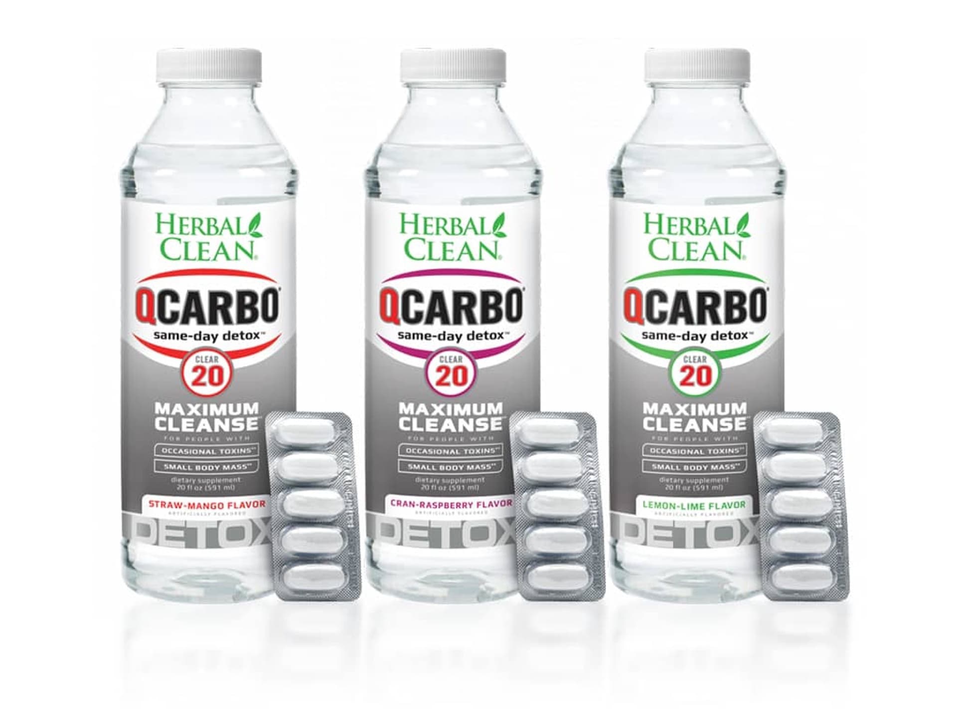 Herbal Clean Qcarbo20 Clear / Lemon Lime