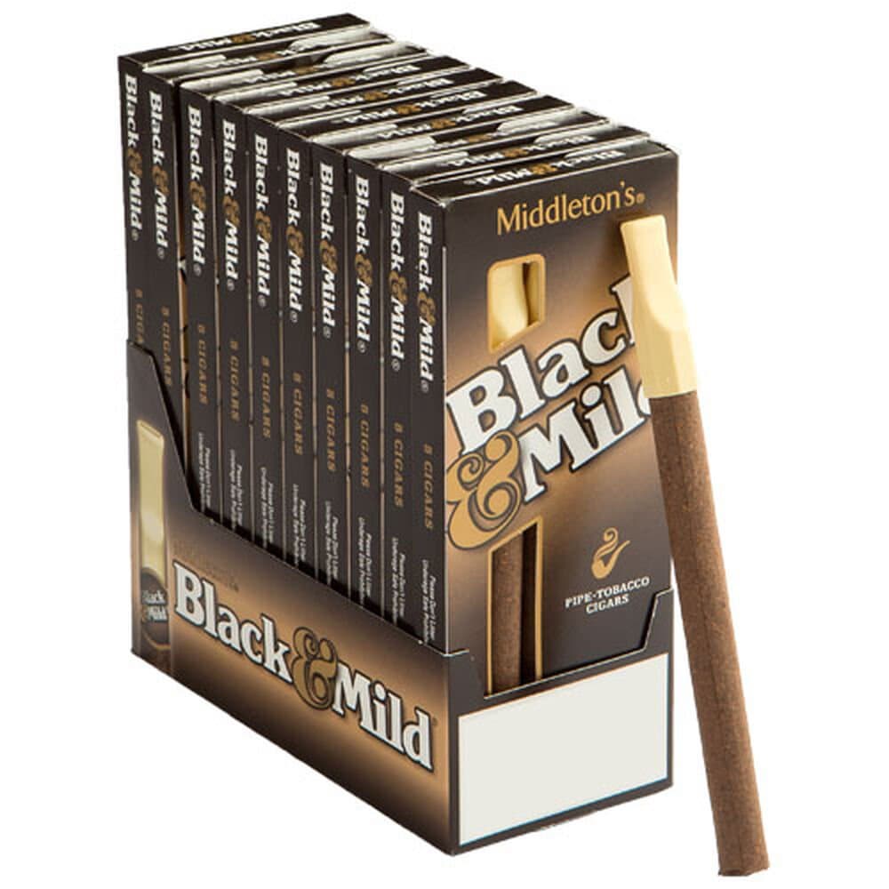 Black & Mild |5Pk / Plastic Black