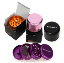 Sandblast Phoenix Grinder |2" |2.5" |Aircraft Grade Aluminum |Stainless Steel Mesh Screen |Fine pollen Filter