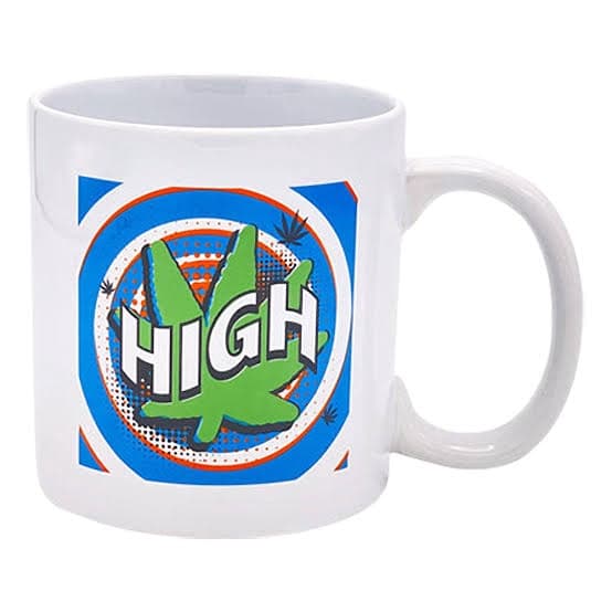 High Pop Art Ceramic Coffee Mug |22 Oz