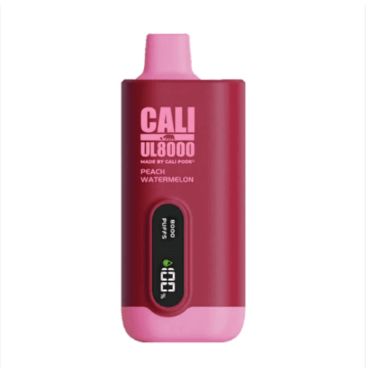 Cali Pods UL8000 8000 Puffs 50mg Rechargeable 18ml Disposablesf / Blue Raspberry Lemonade