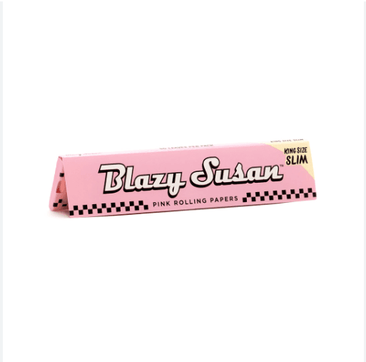 Blazy Susan Rolling Paper / Pink / King Size |Slim