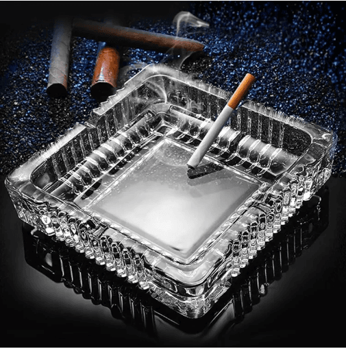 Thick Glass Ashtray